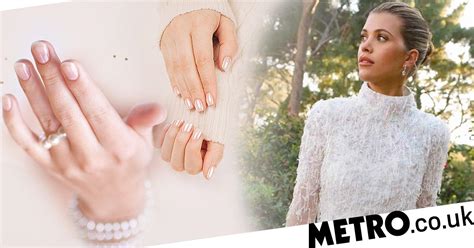 sofia richie wedding nails.